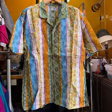 미국 빈티지 의류 MARUITOKU 알로하 셔츠 M 사이즈