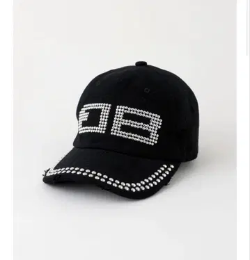 블랙 BEEDEN BD STUDS DAMAGE CAP