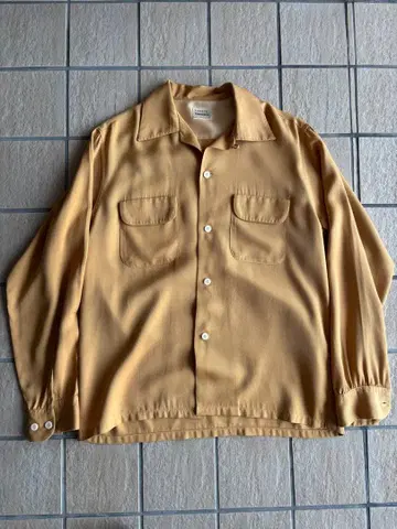 50s towncraft 레이온 개버딘 셔츠