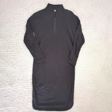 고품질 ICEBREAKER 메리노울 롱 원피스 하프 지퍼 XS