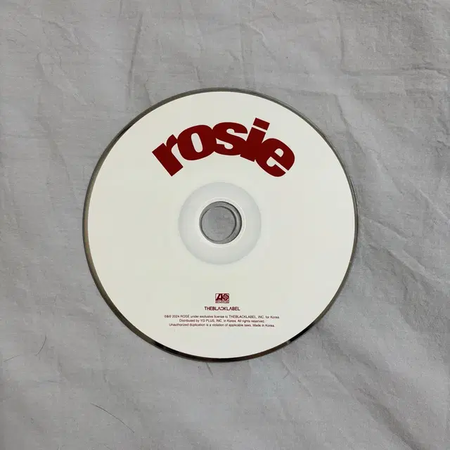 블랙핑크 로제 rosie 앨범 cd