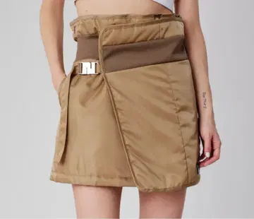 NBBWEEKEND 골프웨어 겨울용 퀼팅 스커트 랩스커트