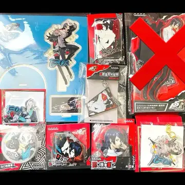 페르소나5 P5 P5R 중국 한정판 캔뱃지 키링 키타가와 유스케 s