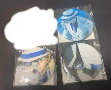 명탐정 코난 코난 플라자 장면 사진 캔뱃지 괴도 키드