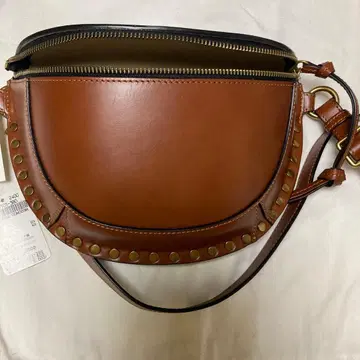 ISABEL MARANT 브라운 가죽 숄더백