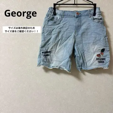 George [16] 여름 수박 자수 숏팬츠