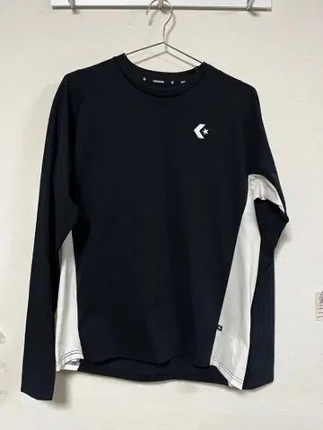 CONVERSE 컨버스 남성용 긴팔T셔츠 롱T 블랙 L