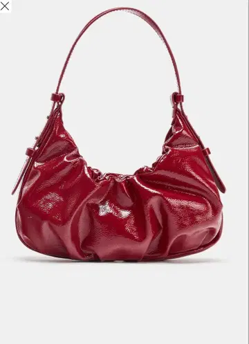 레드 개더 숄더백