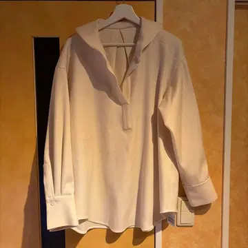 Plage 더블 크로스 형태 블라우스