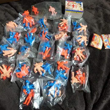 근육맨 지우개 복각판 세트 + 근육맨 x 우노 카오루