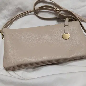 내추럴 뷰티 베이직 베이지 숄더백