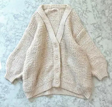 [ 새상품급 ] unminou 앙미누 가디건 니트 루즈핏