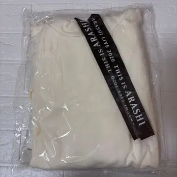 THIS IS ARASHI 2020 화이트 후드티