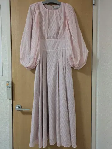 CELFORD 이시이 미호 &ROSY 콜라보 도비 쉬폰 원피스