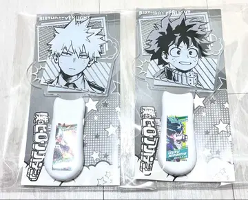 나의 히어로 아카데미아 벌스데이 응원봉 데쿠 바쿠고