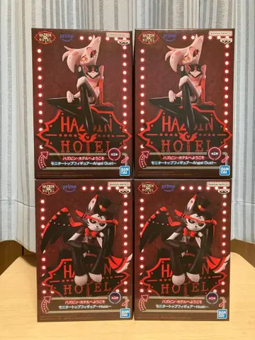 해즈빈 호텔에 오신 것을 환영합니다 모니터 탑 피규어 허스크 엔젤 더스트