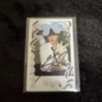 WEi 준서 친필 사인 폴라로이드