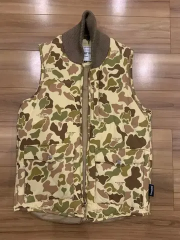 BLUCO 카모 패턴 다운 워크 베스트 M