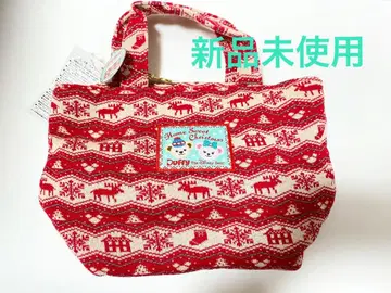 더피 셰리메이 Duffy 토트백 크리스마스 디자인 미사용 새상품