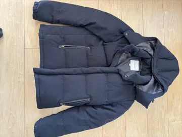 URBAN RESEARCH 후드 부착 다운 자켓 M 블랙 중고