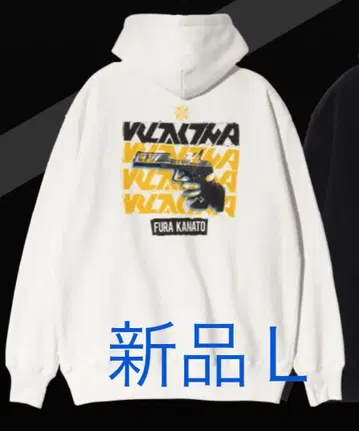 니지산지 x glamb 후라 소토 후드티 미사용 새상품 아크릴 키링 포함