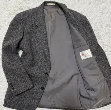 PAPAS 테일러드 자켓 울 트위드