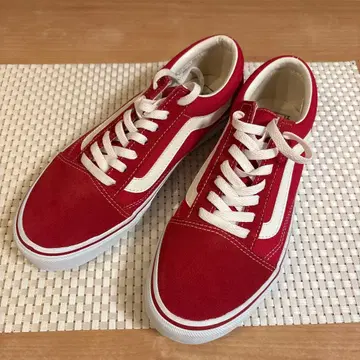 vans*올드스쿨*26cm*빨간색