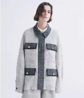 CULLNI 24AW 트위드 자켓