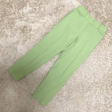 [ 새상품급 ] PLST 라이트 그린 팬츠 S 사이즈 스트레치