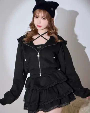 michellMacaron 레이스 티어드 셋업 3세트