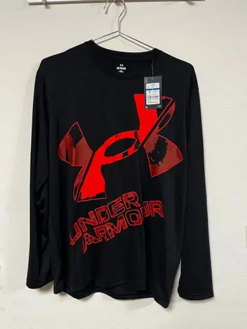 UNDER ARMOUR 언더아머 롱티 긴팔 셔츠 속건성 블랙 XL