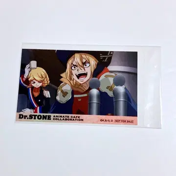Dr.STONE 애니메이트 카페 특전 포토 카드 나나미 류스이 프랑수아