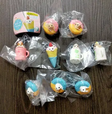 디저트 햄스터 가챠 동물 미니어처 9종