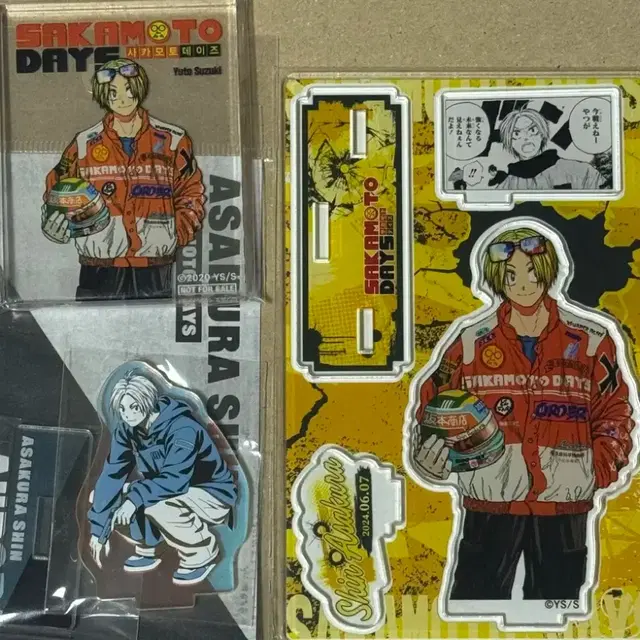 미개봉) 사카모토데이즈 신 아크릴 스탠드 일괄
