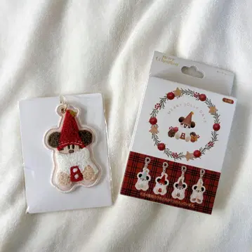 도쿄 디즈니 리조트 릴린린 랜덤 키체인 빨간색