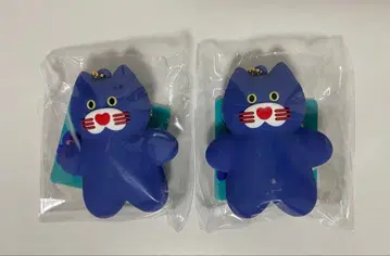 mojojojo 러버 마스코트 키링 고양이 2개