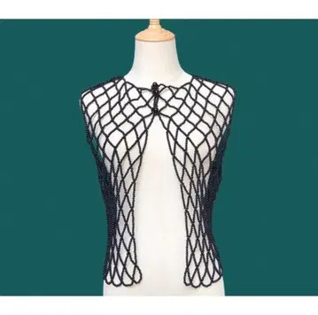 1점 재판매 미사용 새상품! 포멀 펄 가디건 블랙