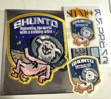 BE:FIRST SHUNTO 자수 와펜 와펜 스티커 클리어 카드