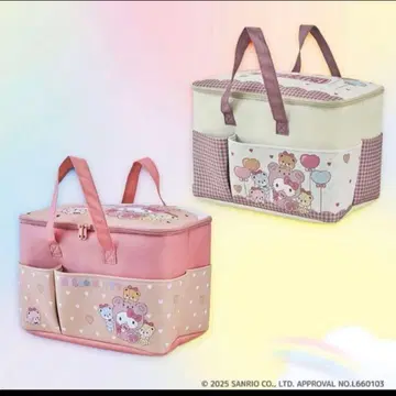 미개봉 새상품 헬로키티 중형 수납 백