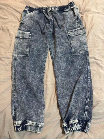 데님풍 카고 팬츠 LL 사이즈