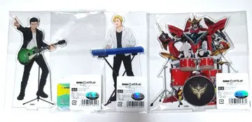 용기폭발 번브레이버 번 DMM 스크래치 복권 아크릴 스탠드 삼종 세트