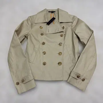 Theory 더블 브레스트 테일러드 자켓 베이지 0