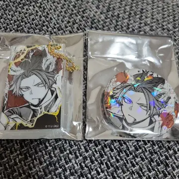 토겐안키 슬라이드 아크릴 키링 이치노세 시키 홀로그램 캔뱃지 마즐