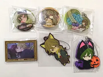 메이지 도쿄 연가 춘초 캔뱃지 러버 스트랩 특전