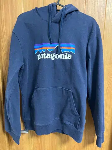 patagonia 네이비 후드 부착 후드티