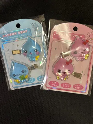 시즈쿠짱 모자 꽁지 드롭 앞머리 클립 우루오이짱