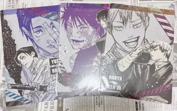 주술회전 데스크 패드 컬렉션 오토코츠, 마키, 나오야