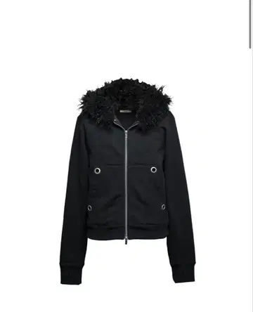 jentlouis 퍼 후드 집 후디