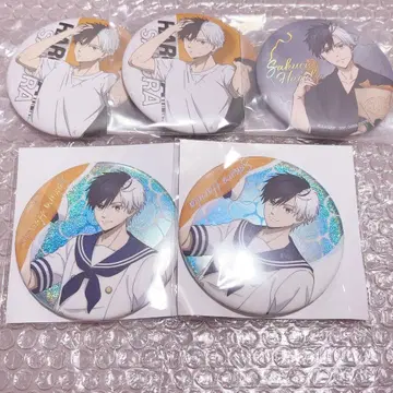 WIND BREAKER 사쿠라 하루카 캔뱃지 5종 세트