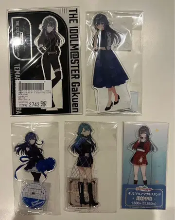 학원 아이돌 마스터 츠키무라 테마리 아크릴 스탠드 묶음 판매